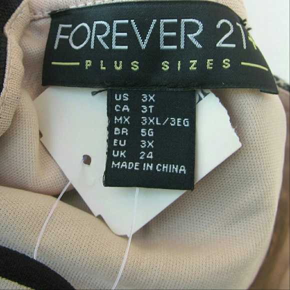 Plus Size Black / Nude Lace Up Dress Size 3X NEW - Picture 5 of 8